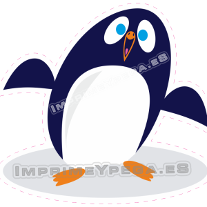 Vinilo Pinguino infantil