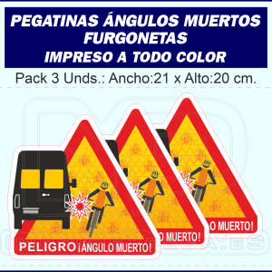 Pegatinas Ángulos Muertos para Furgonetas y Camper