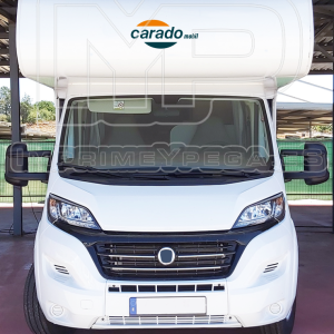 Frontal de Autocaravana con vinilo de Carado mobile a dos colores.